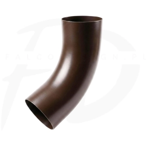 Kolano rury stal Inguri ⌀ 87 kolor brązowy jasny